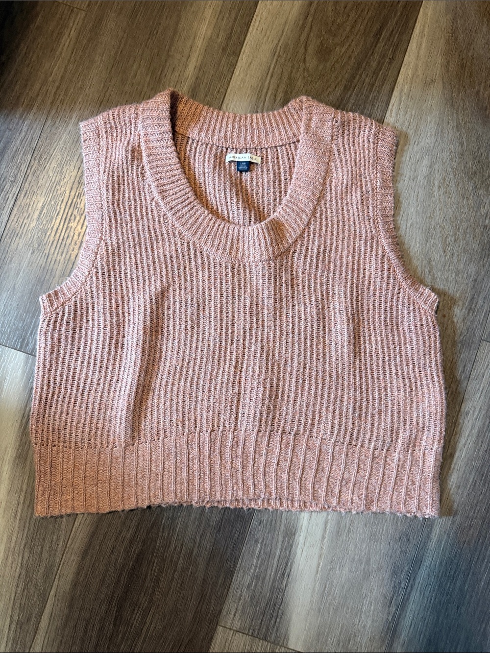 Sleeveless Knit Tank Top in Dusty Rose